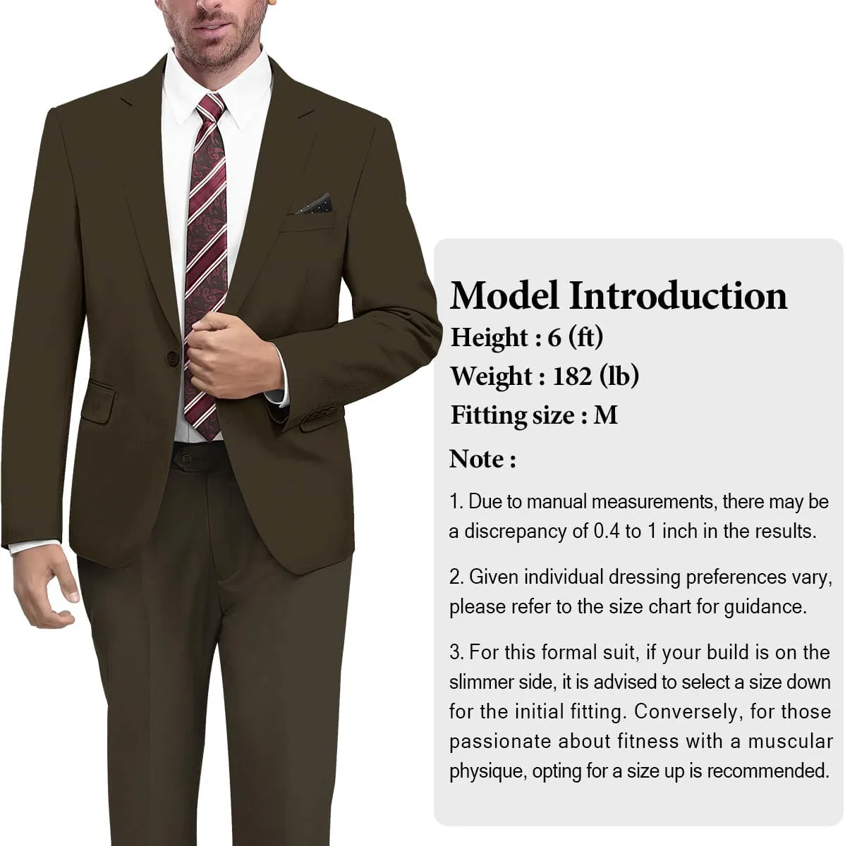 2 Piece Men's Suit One Button Slim Fit Suit for Men Solid Color Blazer and Pants Tie and Square Wedding Business Party