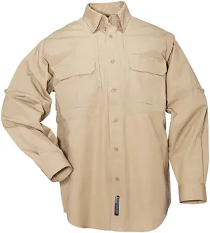 5.11 Tactical Long Sleeve Work Shirt, 100% Cotton Canvas, Style 72157