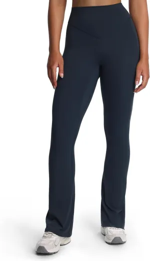 Aoxjox Workout Breeze Flares Leggings for Women High Waisted Tummy Control Buttery Soft Wide Leg Yoga Pants 32"
