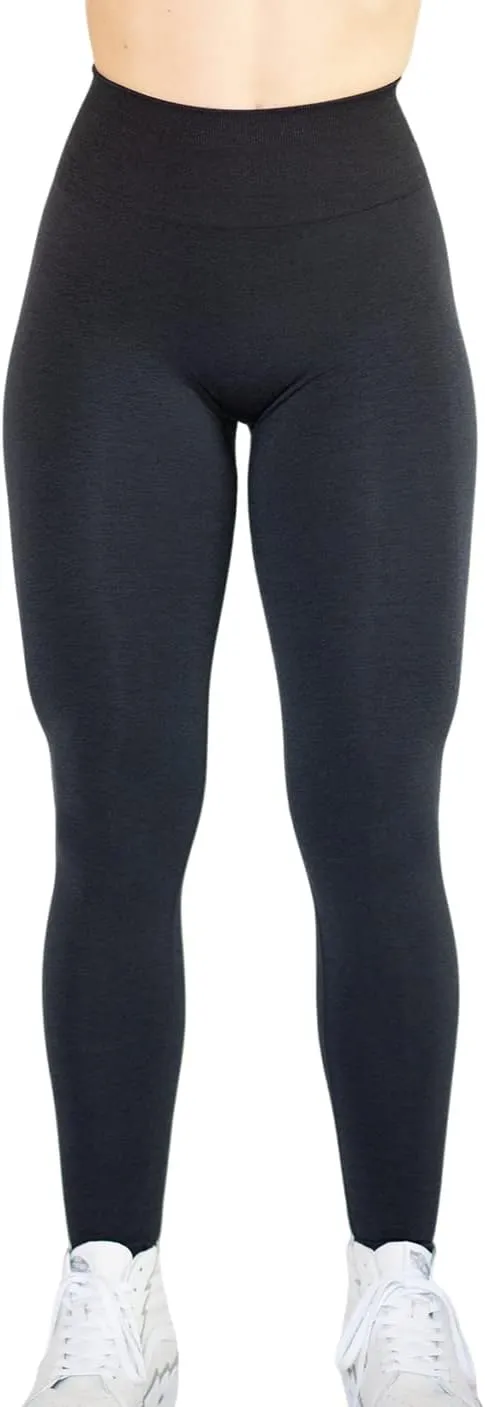 AUROLA Workout Leggings for Women Seamless Scrunch Tights Tummy Control Gym Fitness Girl Sport Active Yoga Pants