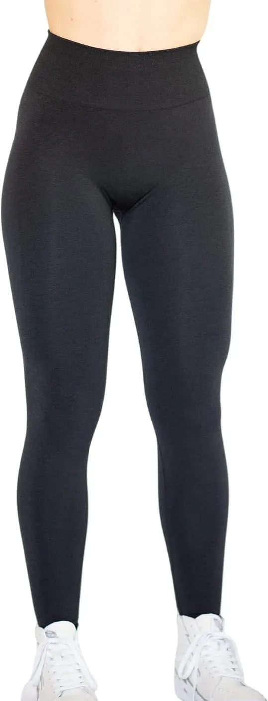 AUROLA Workout Leggings for Women Seamless Scrunch Tights Tummy Control Gym Fitness Girl Sport Active Yoga Pants