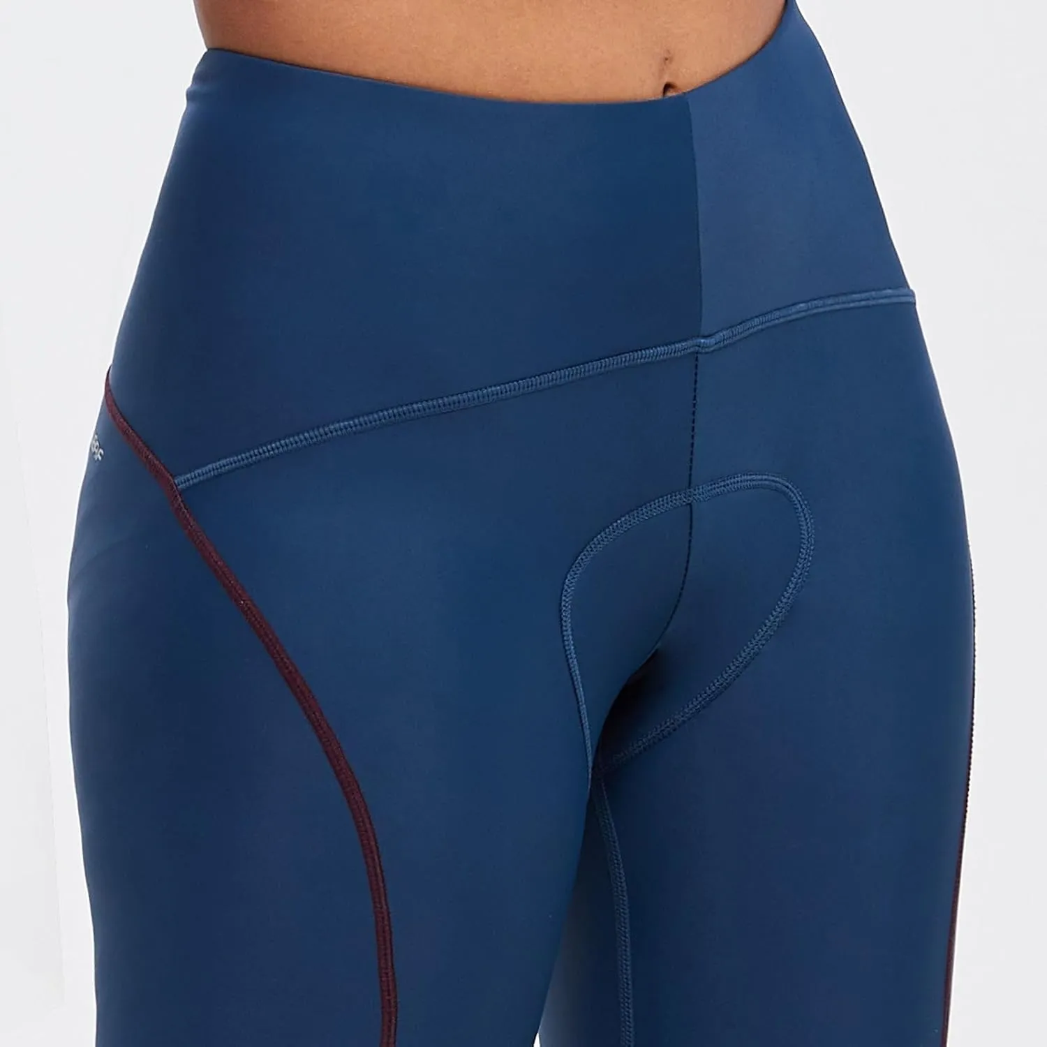 baleaf Women's Bike Pants High Waist 4D Padded Cycling Capris Shorts 3/4 Biking Tights Pockets UPF50 