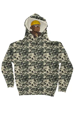 Camo Independent Heavyweight Hoodie feat y00t #526 liner hoodie