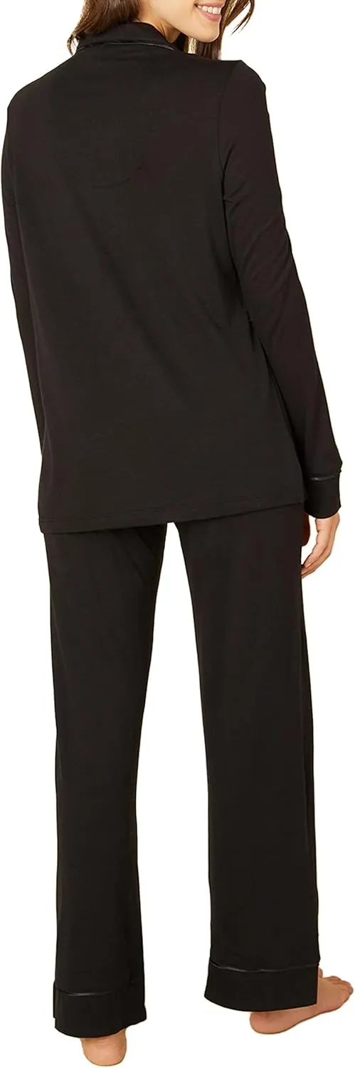 Cosabella Women's Bella Petite Long Sleeve Top & Pants Pajamas Set