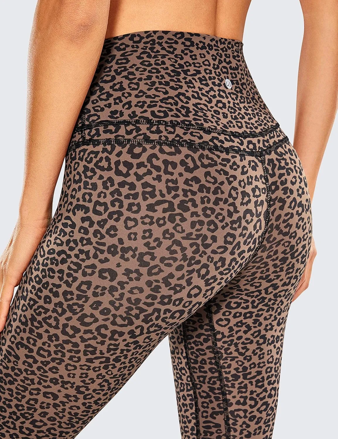 CRZ YOGA Women's Naked Feeling I Workout Leggings 28 Inches - High Waisted Full-Length Yoga Pants