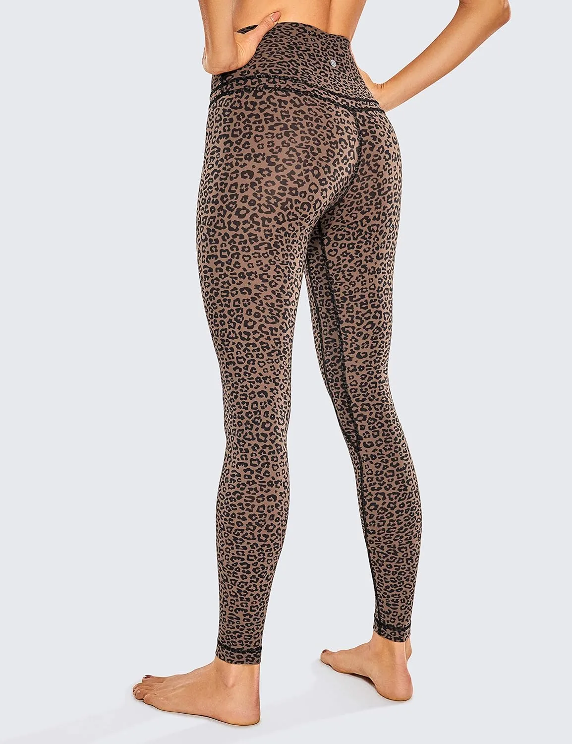 CRZ YOGA Women's Naked Feeling I Workout Leggings 28 Inches - High Waisted Full-Length Yoga Pants