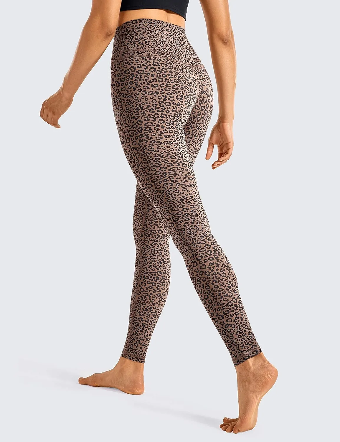CRZ YOGA Women's Naked Feeling I Workout Leggings 28 Inches - High Waisted Full-Length Yoga Pants