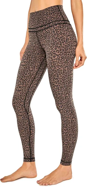 CRZ YOGA Women's Naked Feeling I Workout Leggings 28 Inches - High Waisted Full-Length Yoga Pants