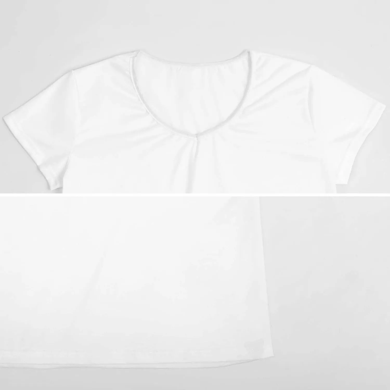 Cute Otters in The Sea Wearable Crop Top Casual for Women Spring Summer Party Clothes