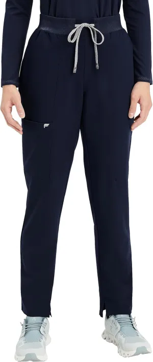 Fabletics Women's Performance Scrub Pant - MotionTech, 4-Way Stretch, Pocket-Packed, Wrinkle-Resist, Semi-Slim Fit