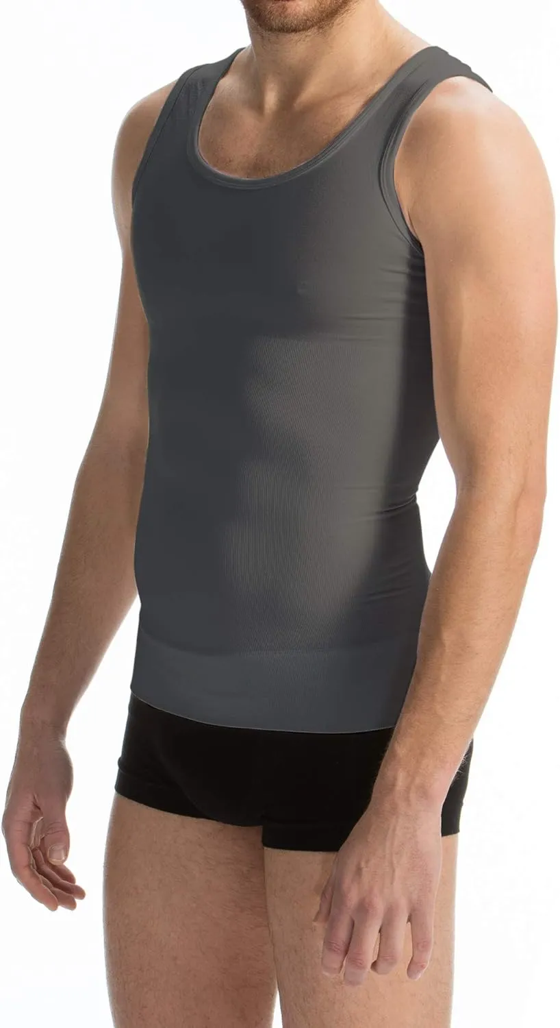Farmacell Tank Tops Men Made in Italy - Vest Shapewear Tummy Control - Body Shaping - Compression Tank Top Men Slimming - 417