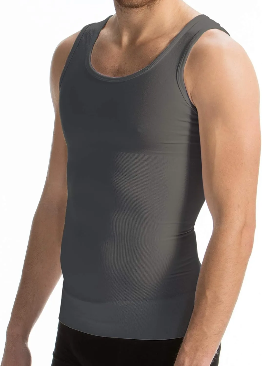 Farmacell Tank Tops Men Made in Italy - Vest Shapewear Tummy Control - Body Shaping - Compression Tank Top Men Slimming - 417