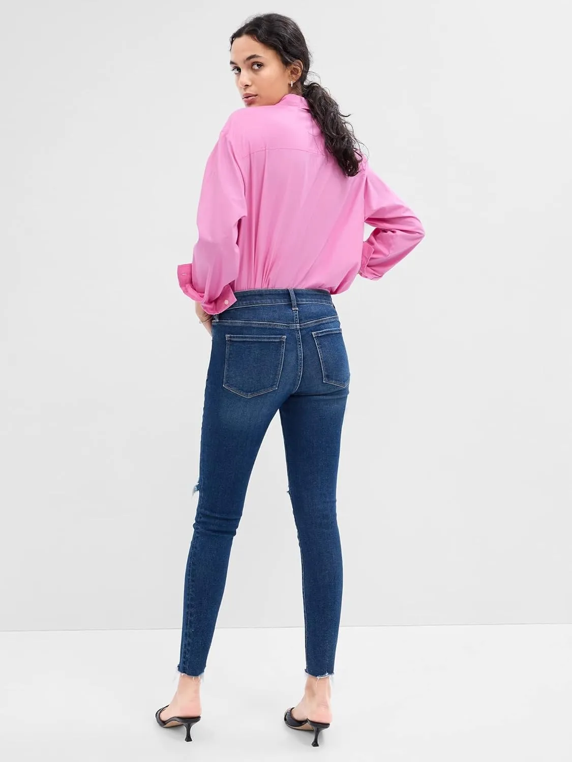 GAP Women's Mid Rise Legging Pant