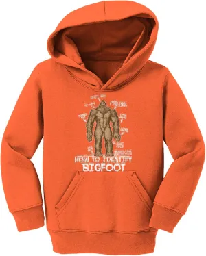 Haase Unlimited How to Identify Bigfoot - Sasquatch Myth Toddler/Youth Fleece Hoodie
