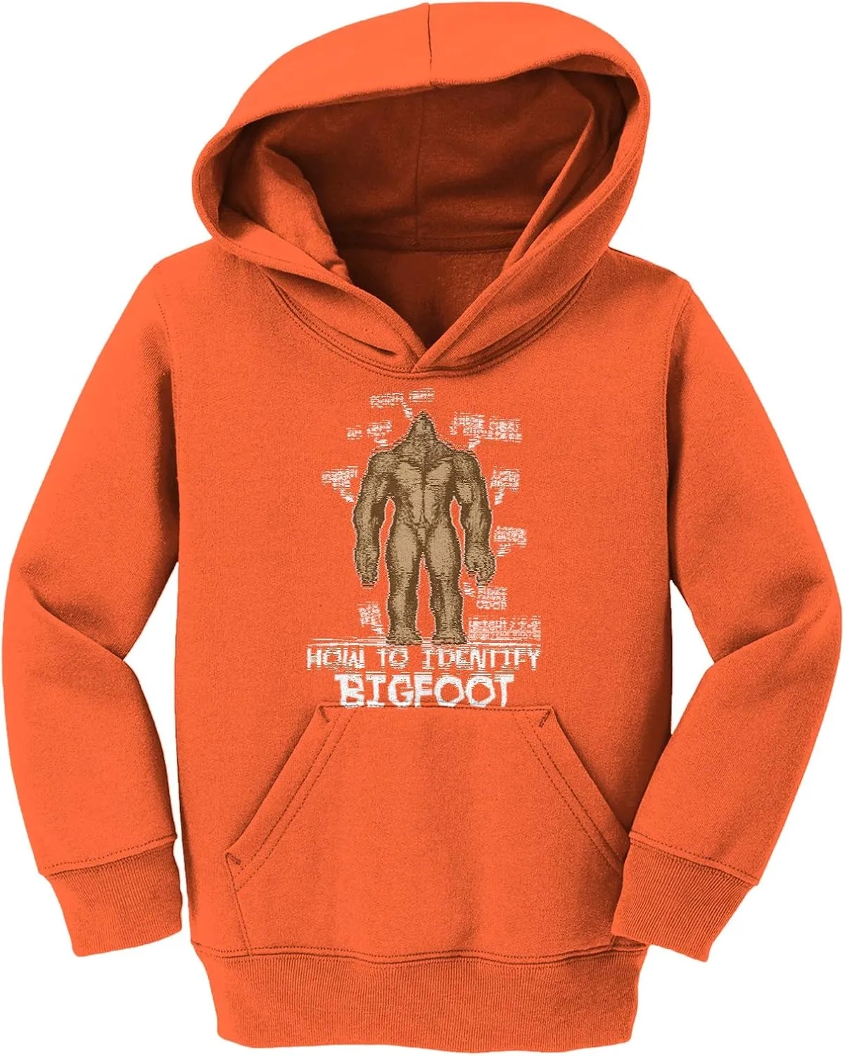 Haase Unlimited How to Identify Bigfoot - Sasquatch Myth Toddler/Youth Fleece Hoodie
