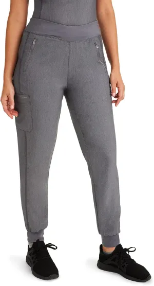 Healing Hands Jogger Scrubs for Women 6 Pocket Tara Scrub Pant 9233 Purple Label