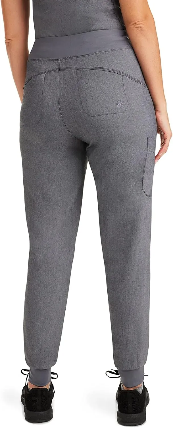 Healing Hands Jogger Scrubs for Women 6 Pocket Tara Scrub Pant 9233 Purple Label
