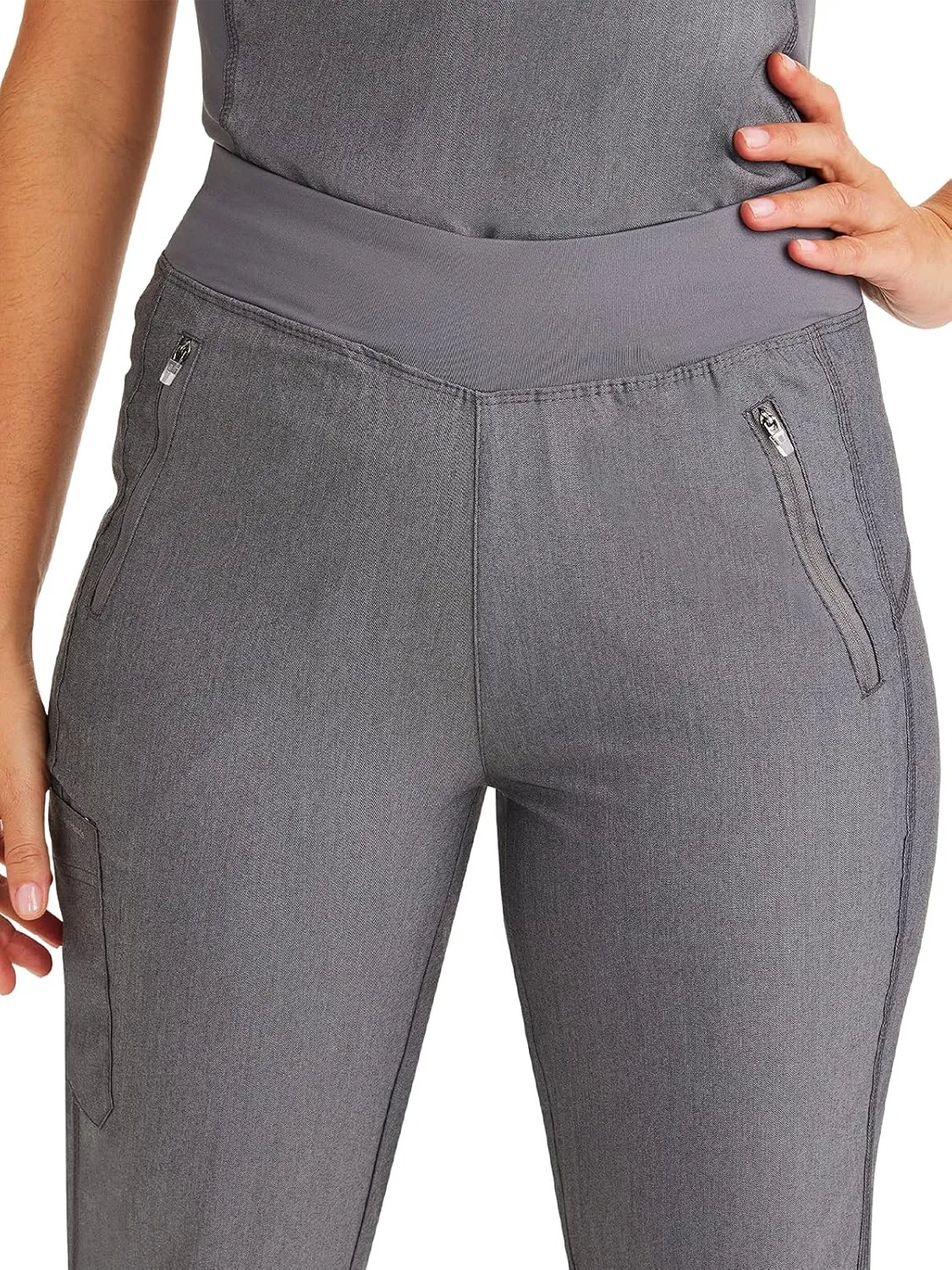 Healing Hands Jogger Scrubs for Women 6 Pocket Tara Scrub Pant 9233 Purple Label