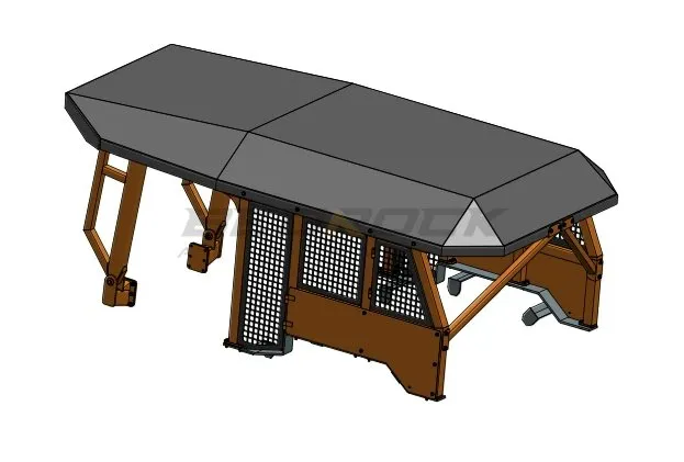 Heavy Duty Canopy fits CAT D8T
