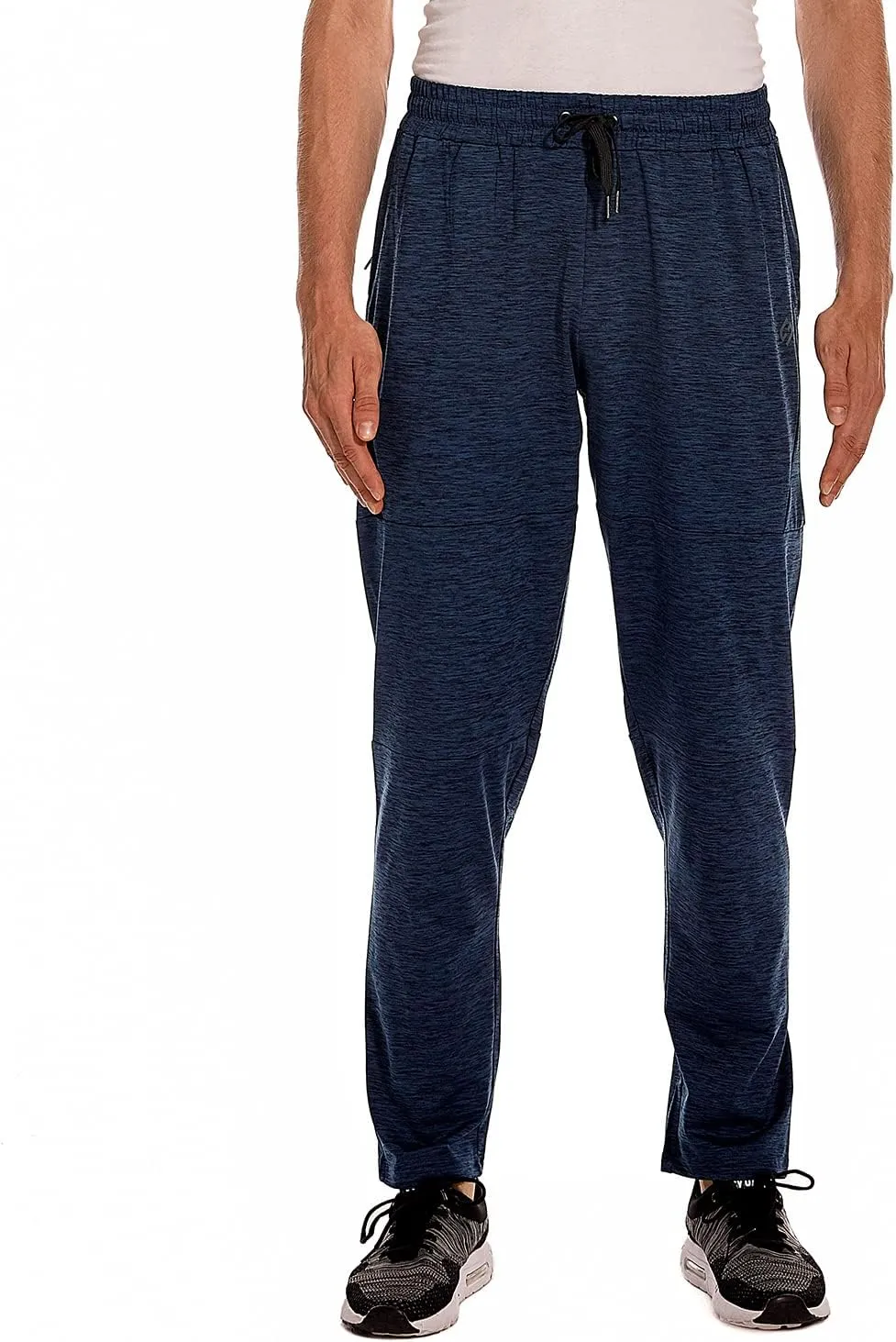 HODOSPORTS 32"/34"/36"/38"/40" Inseam Tall Mens Sweatpants Zipper Pocket Extra Tall Joggers Workout Pants
