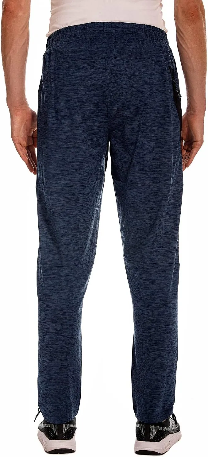 HODOSPORTS 32"/34"/36"/38"/40" Inseam Tall Mens Sweatpants Zipper Pocket Extra Tall Joggers Workout Pants