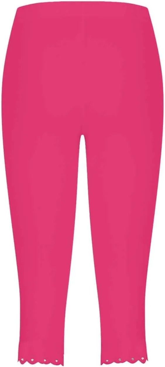 Hvyesh Womens Capris for Summer Clearance Capri Leggings for Women Stretchy Workout Yoga Casual Vacation Beach Pants