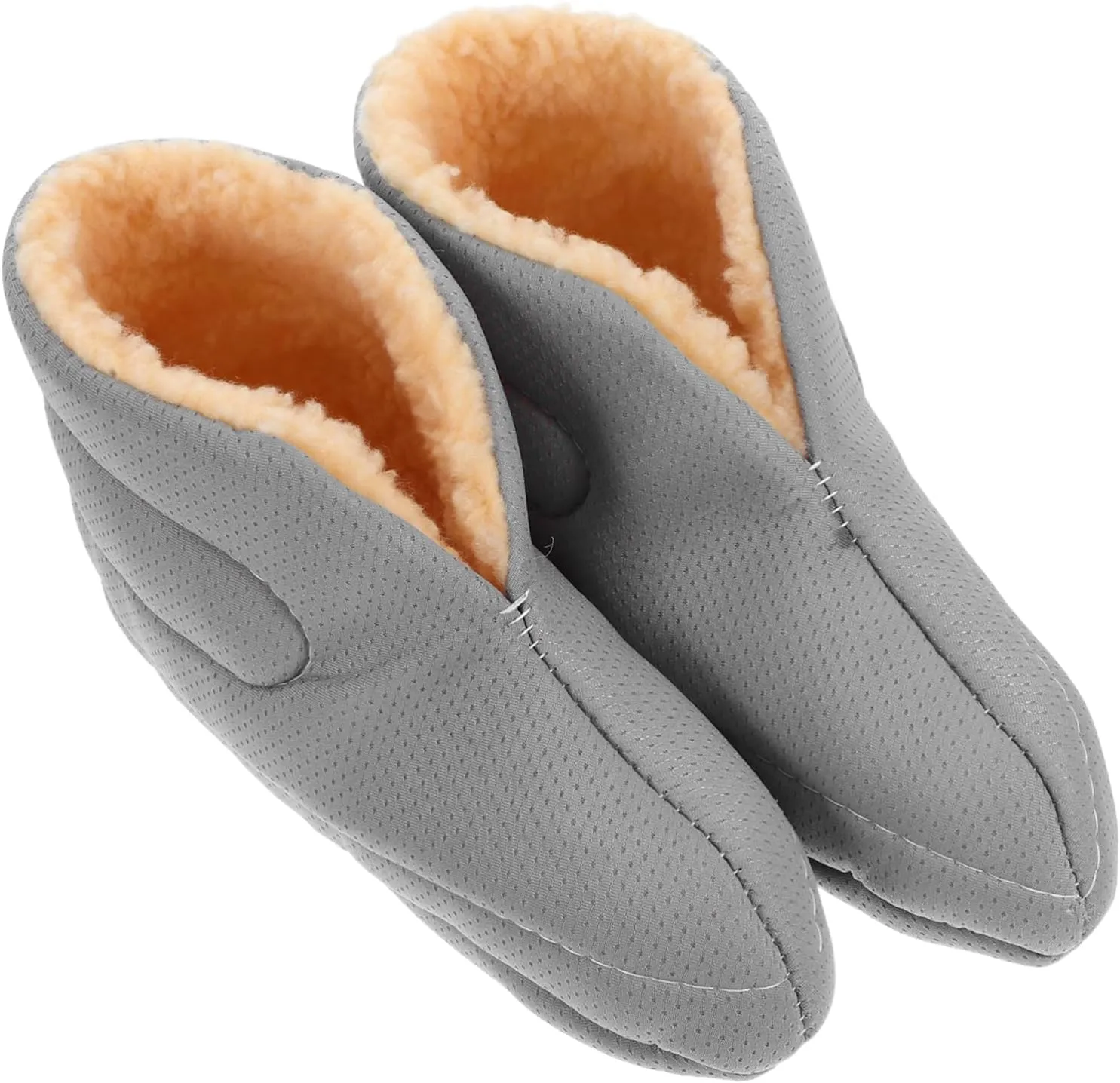 Kisangel Men's Winter Boots Inner Insulated Waterproof Cozy Liner Socks Warm Boot Liners for Snow Outdoor Activities Construction