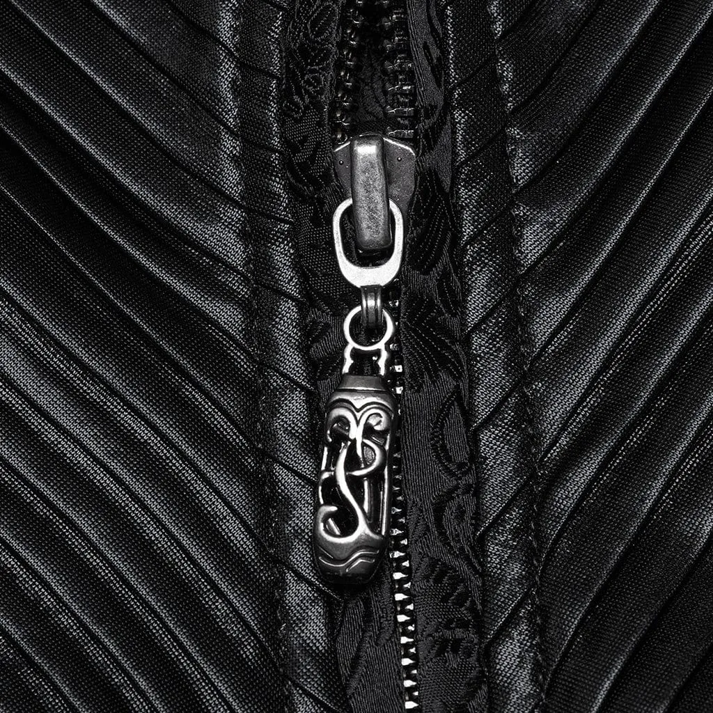Lace-up Eyelets Buckle-up Waistcoat