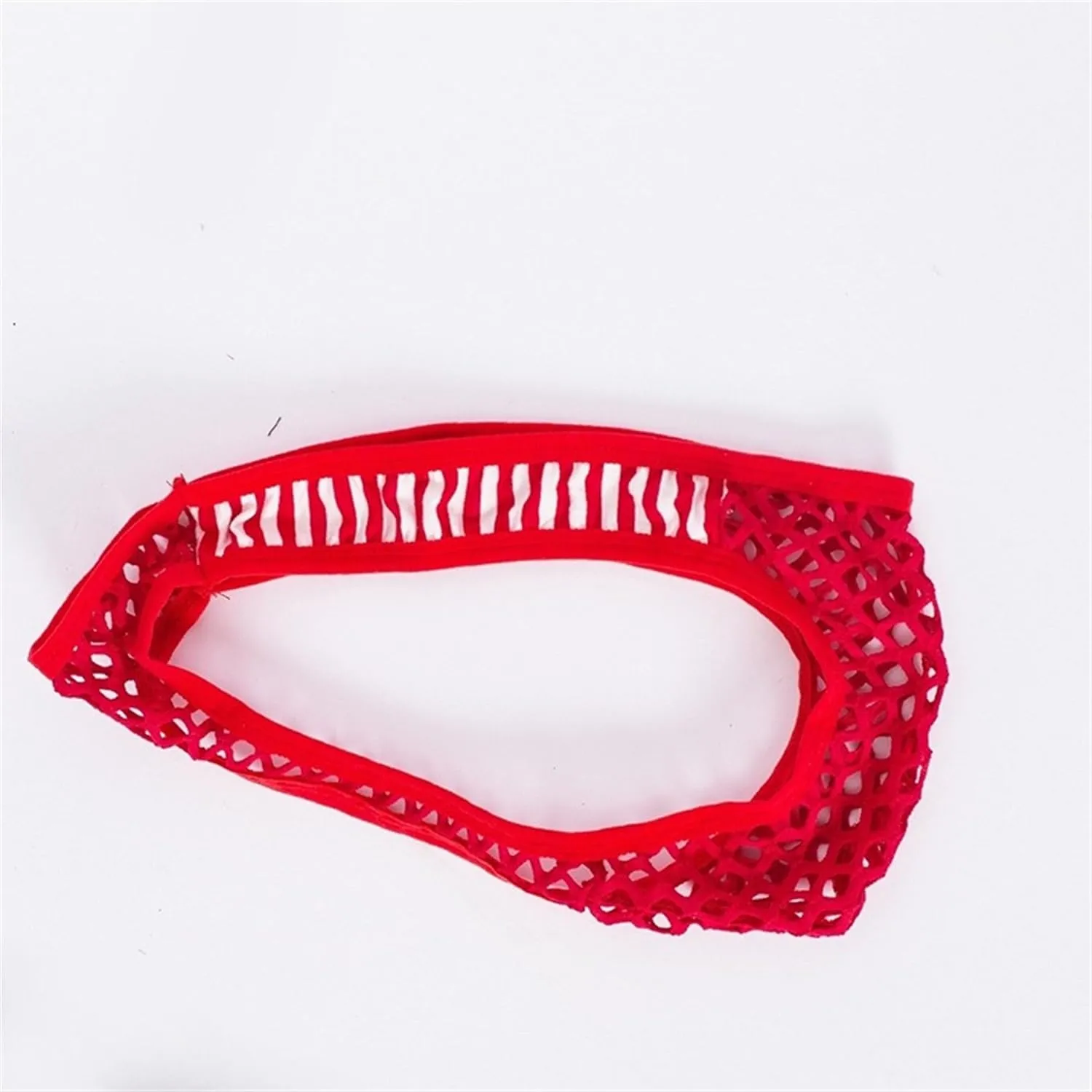 Men's Sexy Nylon Fishnet Thongs Bulge Pouch Briefs See Through Lingerie Low Rise Mesh Men Underwear
