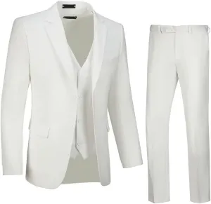 Men's Suits Tuxedo Suit Outfits for Men 3 Pieces Mens Wedding Business Formal Suit Set Jacket Vest Pants
