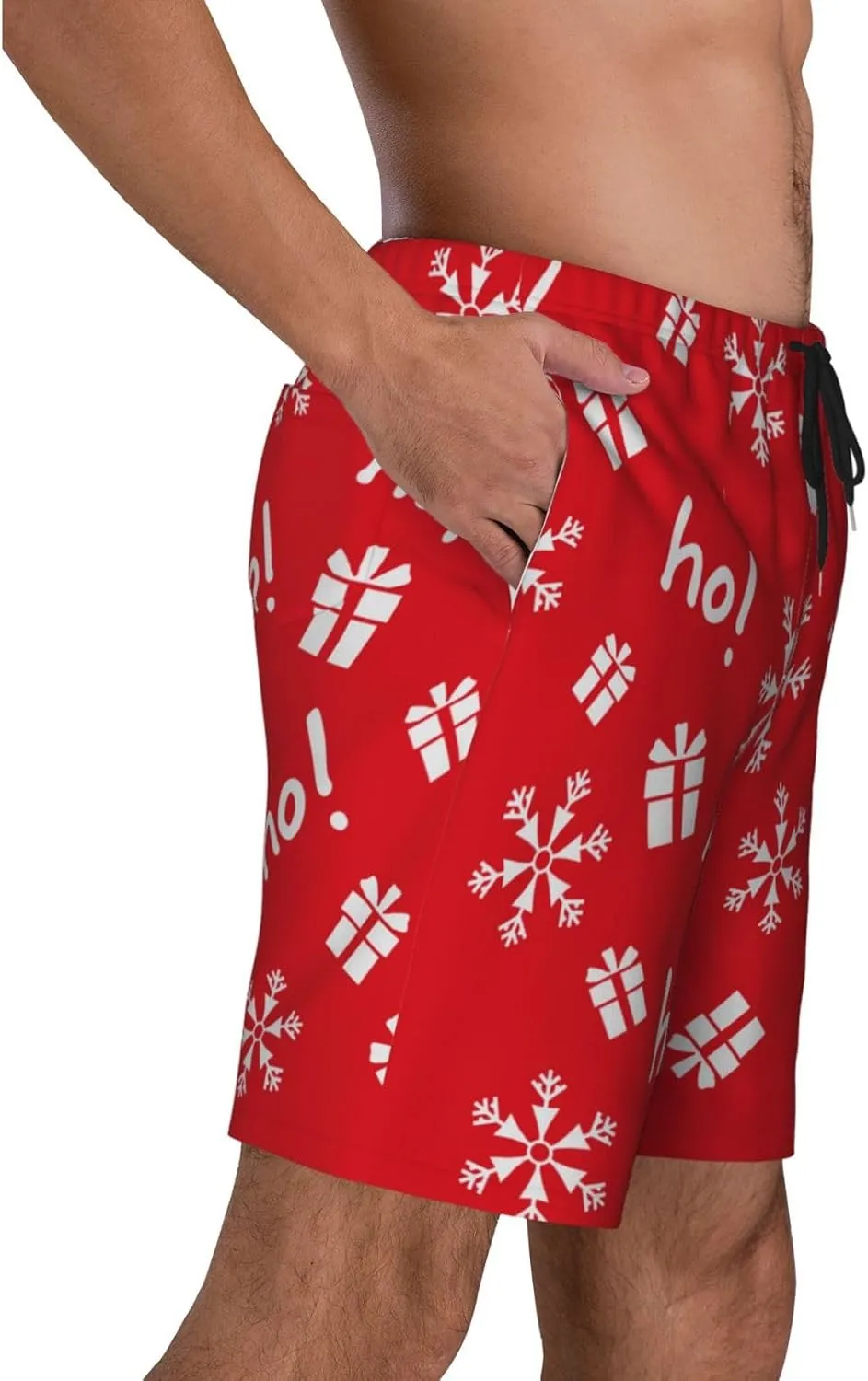 Mens Swim Trunks with Mesh Lining,Quick Dry Swimsuit Board Shorts Beach Pants Swimwear Bathing Suits
