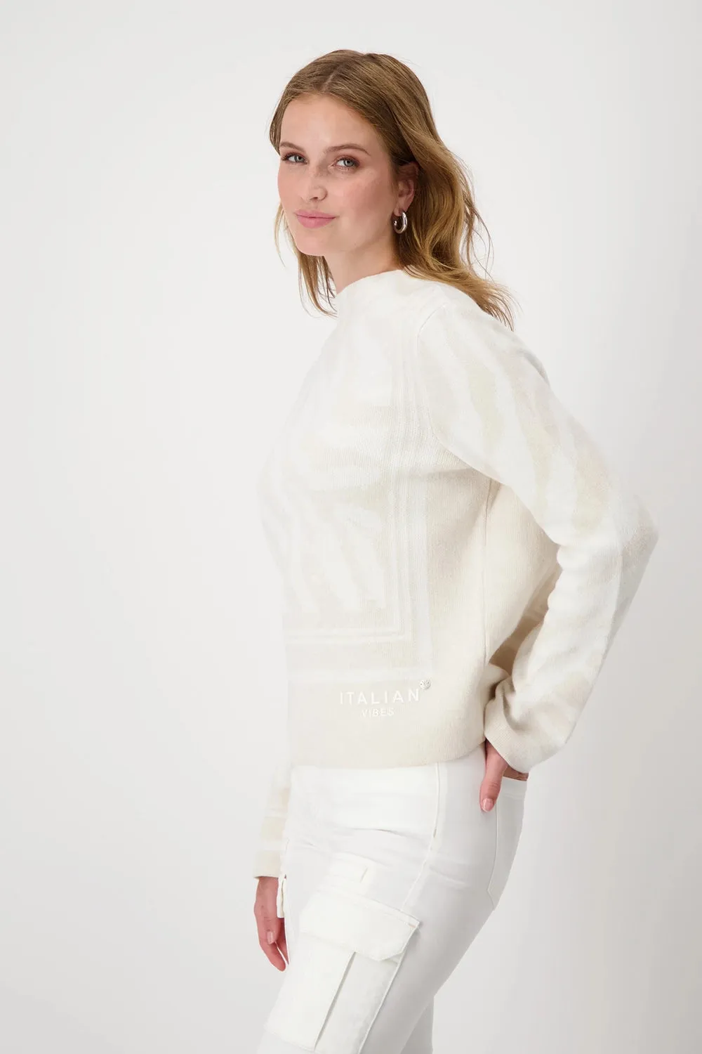 Monari Animal Print Jumper 807872