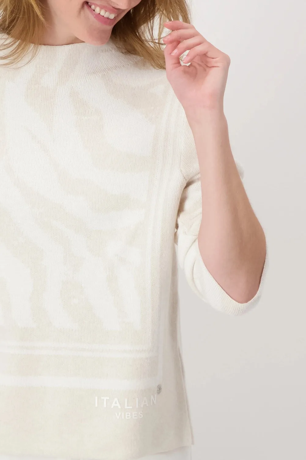 Monari Animal Print Jumper 807872