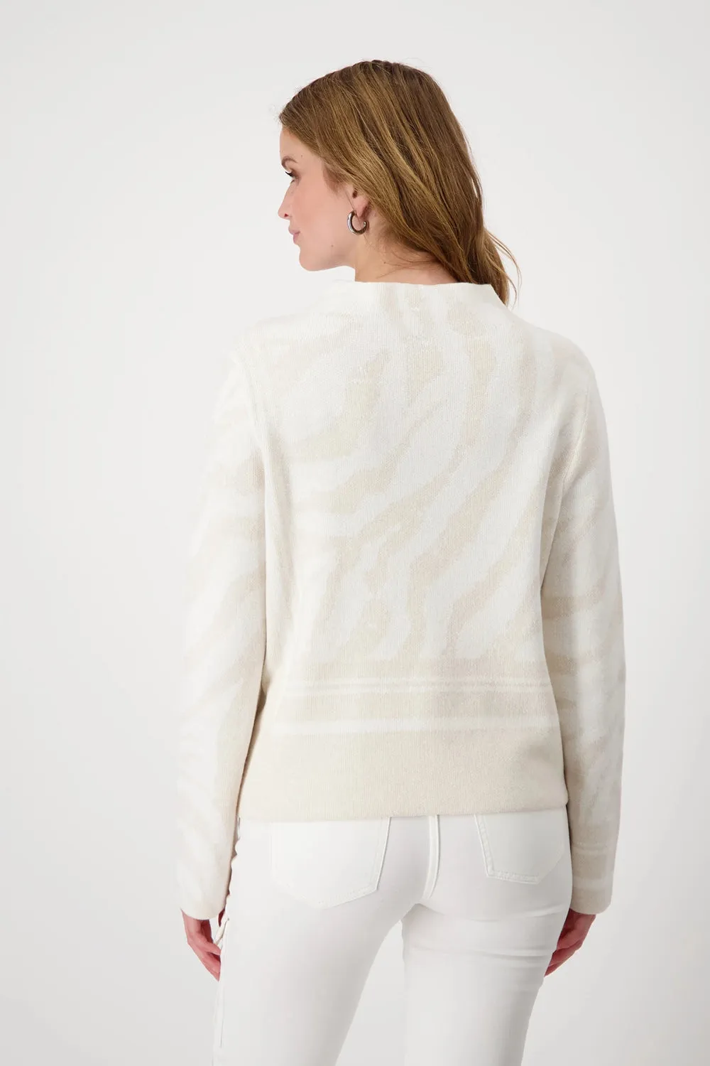 Monari Animal Print Jumper 807872