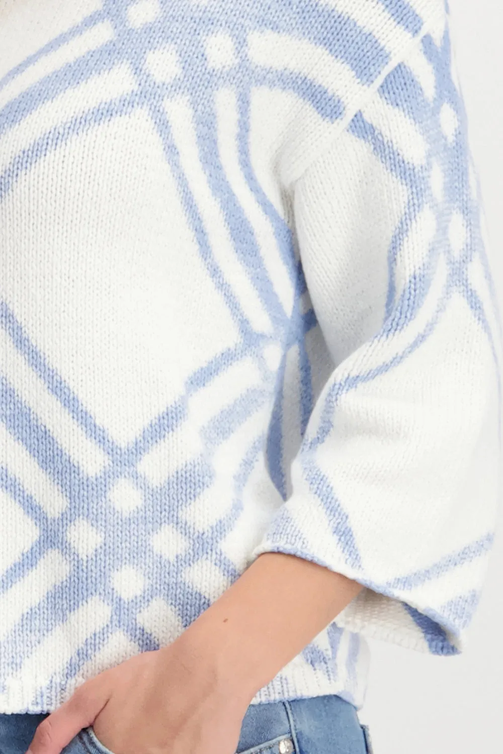 Monari Boat Neck Pullover 408418