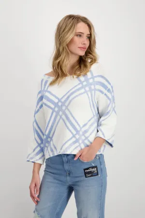 Monari Boat Neck Pullover 408418