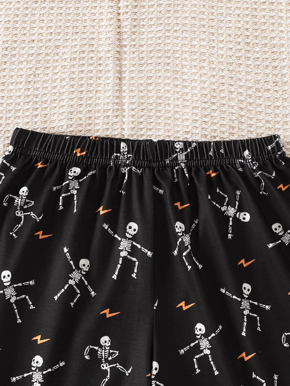 MyFav Boys Pajamas Sets Glow in Dark Skull Sleepwear Kids