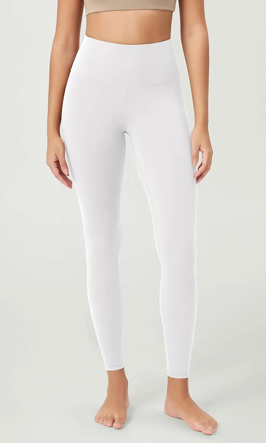 ODODOS Body-Hugging Workout Leggings with Back Pocket for Women, 25" /28" High Waist Yoga Pants