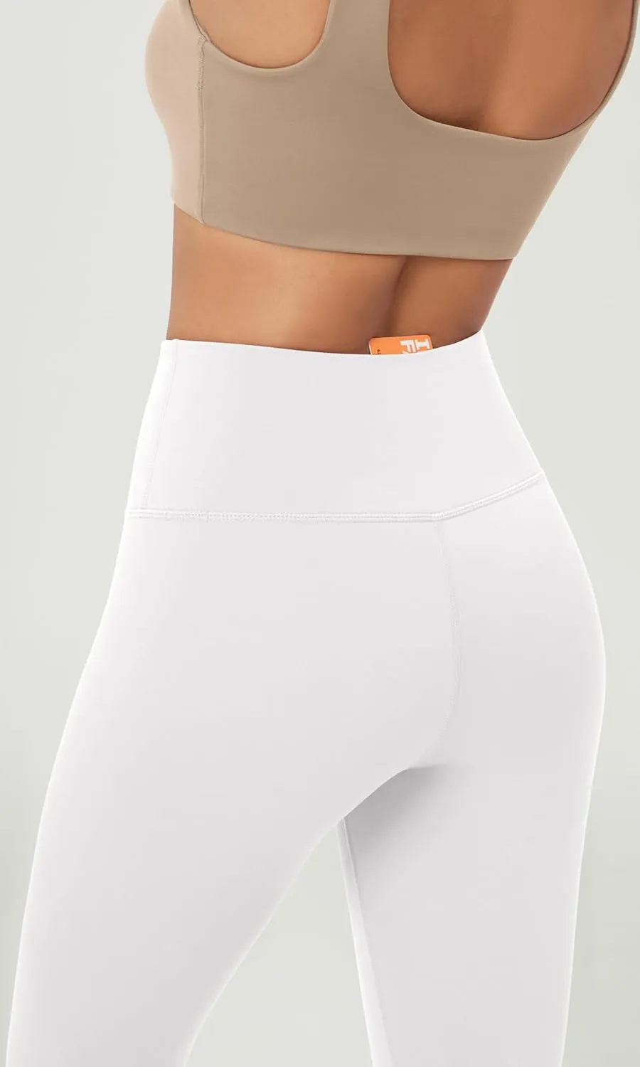 ODODOS Body-Hugging Workout Leggings with Back Pocket for Women, 25" /28" High Waist Yoga Pants