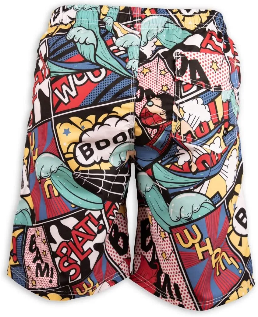 PREFER TO LIFE Men's Board Shorts, Quick Dry Swimwear Beach Holiday Party Bermuda Swim Big Pants 
