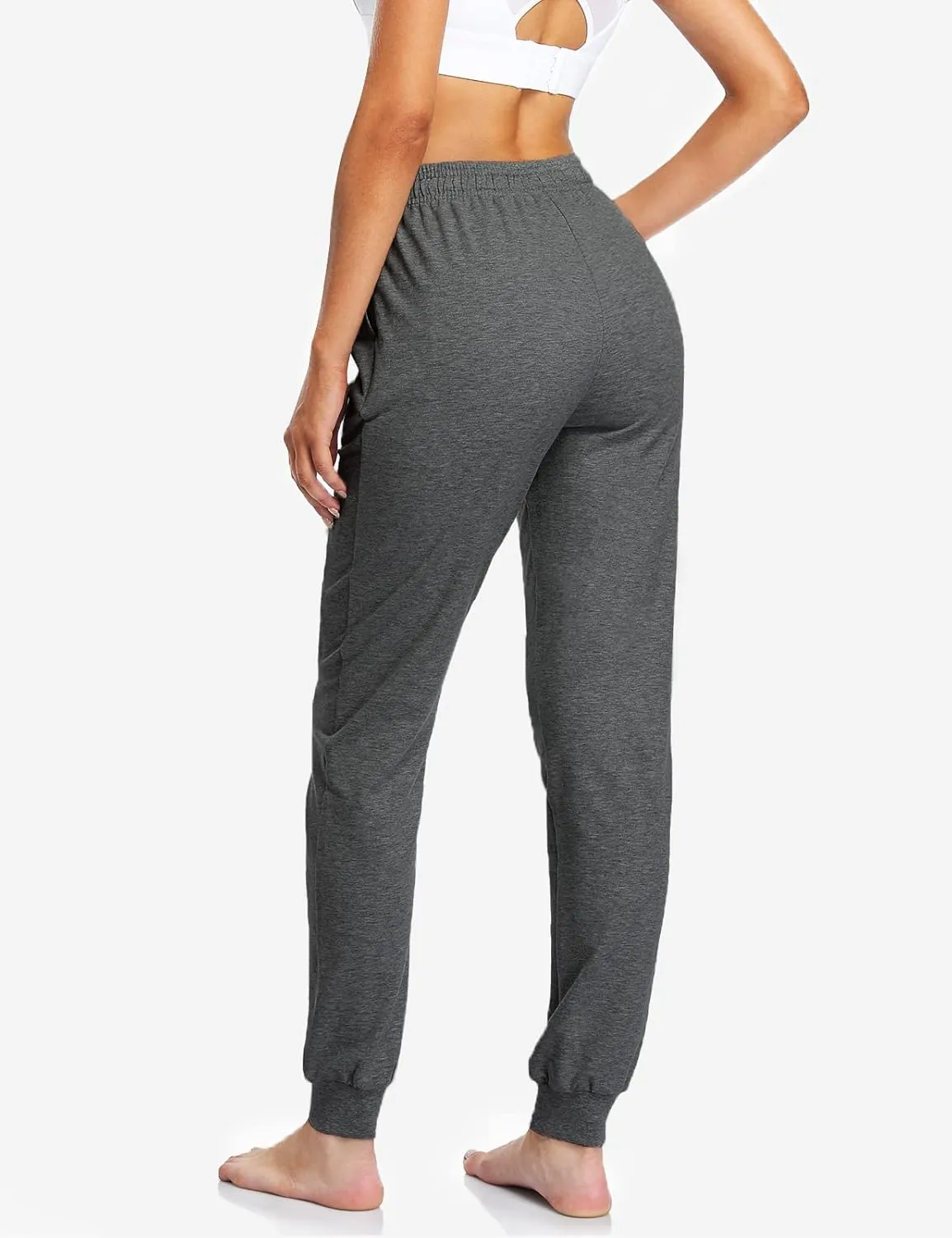 Safort Women Joggers Pants 30"/32"/34"/36" Tall Inseam Athletic Tapered Sweatpants Workout Lounge with Pockets
