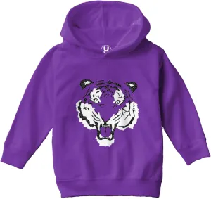 Tiger Face - Fierce Spirit Animal Toddler/Youth Fleece Hoodie
