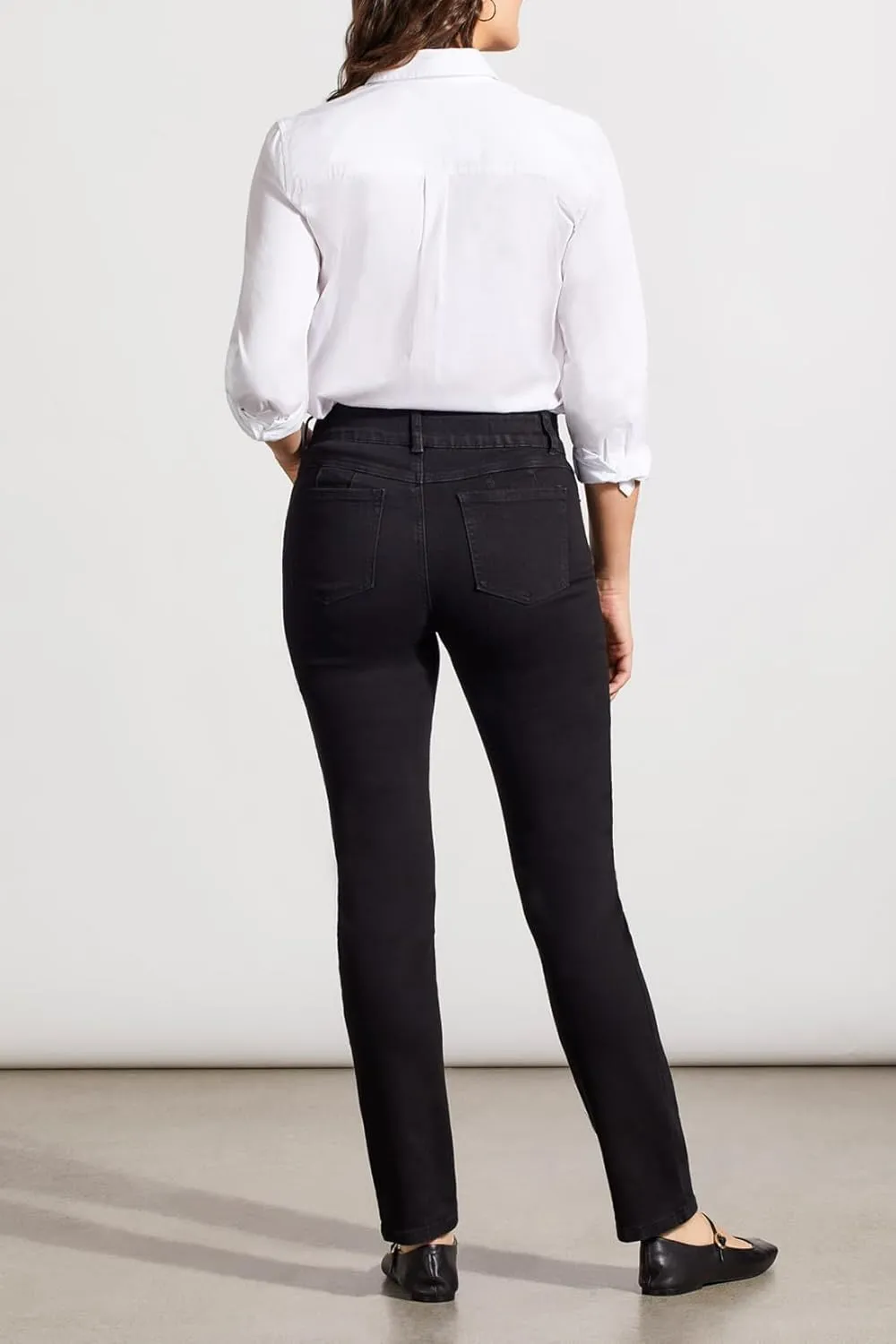 Tribal Women's Sophia Curvy Straight Fit Jeans (Regular, Plus and Petite Sizes)