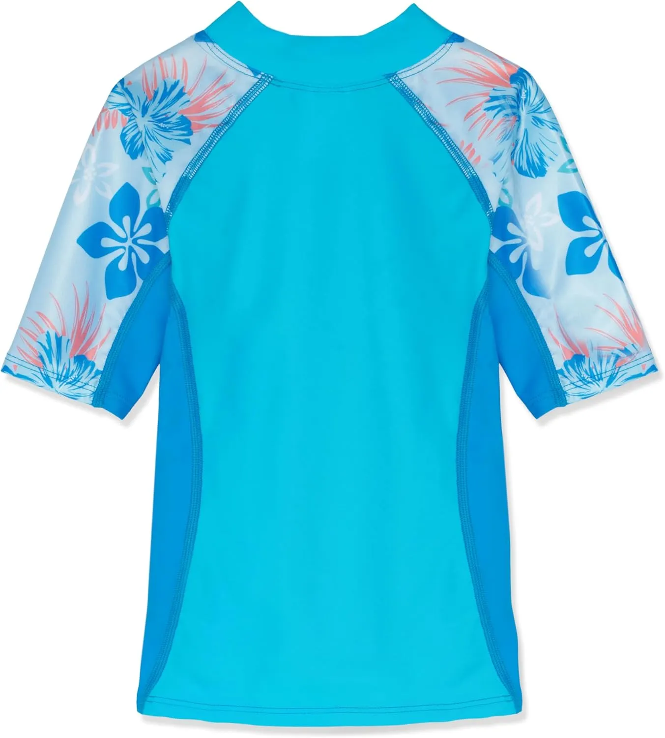 Tuga Girls Two-Piece Short Sleeve Swimsuit Set 2-14Years, UPF 50  Sun Protection