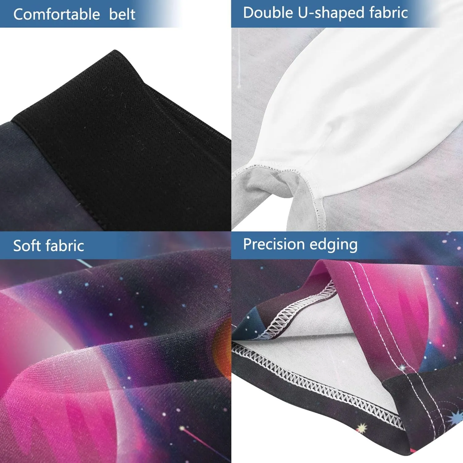 visesunny Mens Ultimate Tagless With Comfortflex Waistband Briefs Underwear Funny Underpants