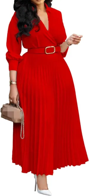 Wear to Work Midi Dress for Women Business Casual A-line Bodycon Midi Dress Elegance Church Outfits