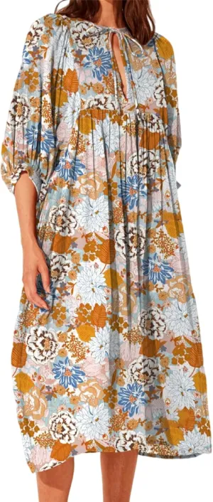 Women Summer Dresses Casual Floral Short Sleeve Dresses Loose Flowy Dresses Vacation Beach Dress Plus Size Maxi Dress