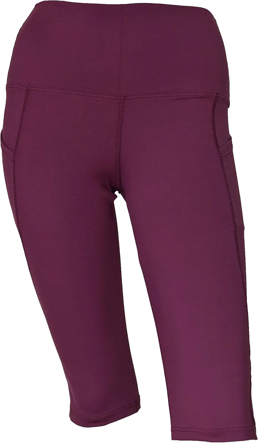 Women UPF50  Board Shorts Pockets Pants Beach- Bathing Swim Rash Guard Yoga Golf Bottom (PIH_RM5P NP RSLP)