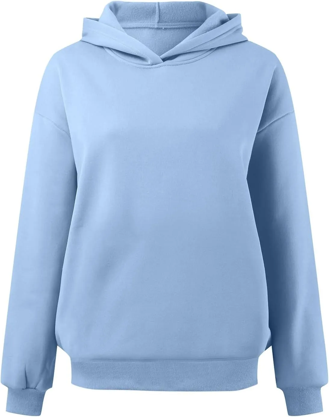 Womens Oversized Sweatshirts Pullover Hoodies Artificial Short Velvet Oversized Hoodies Fleece Hooded Knitted