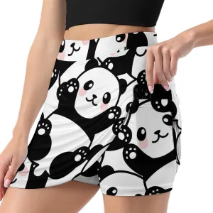 Women's Skort Mini Skirt for Running Tennis Golf Workout Sports with Pockets